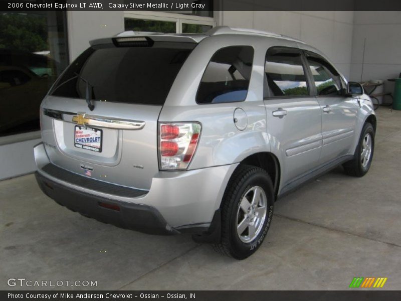 Galaxy Silver Metallic / Light Gray 2006 Chevrolet Equinox LT AWD