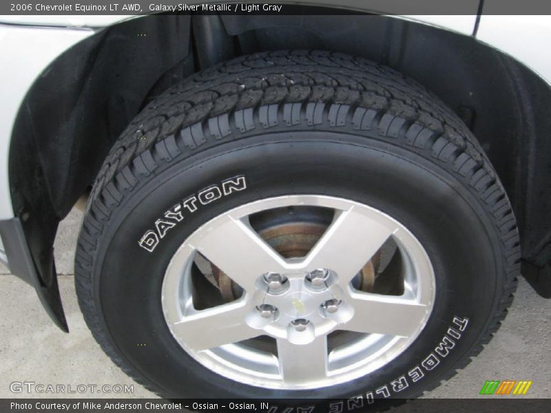 Galaxy Silver Metallic / Light Gray 2006 Chevrolet Equinox LT AWD
