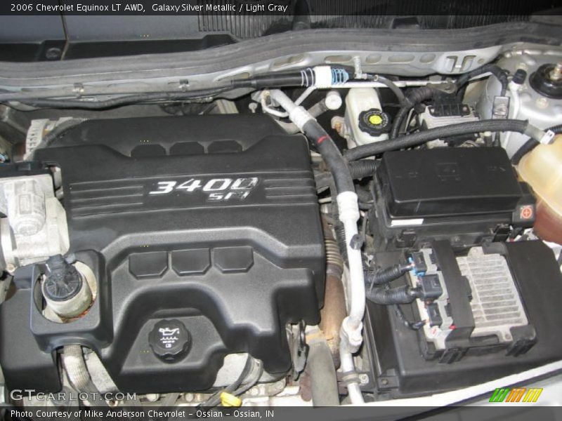 Galaxy Silver Metallic / Light Gray 2006 Chevrolet Equinox LT AWD