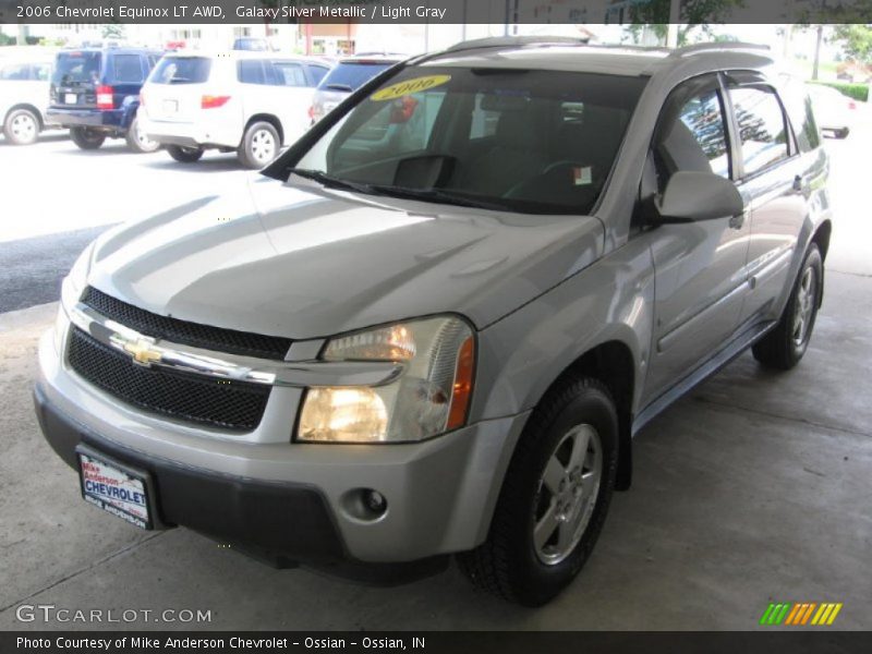 Galaxy Silver Metallic / Light Gray 2006 Chevrolet Equinox LT AWD