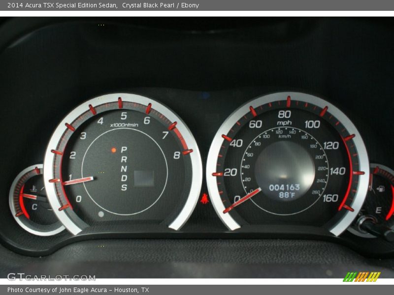 Crystal Black Pearl / Ebony 2014 Acura TSX Special Edition Sedan