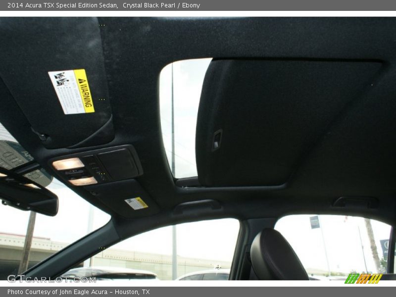 Crystal Black Pearl / Ebony 2014 Acura TSX Special Edition Sedan