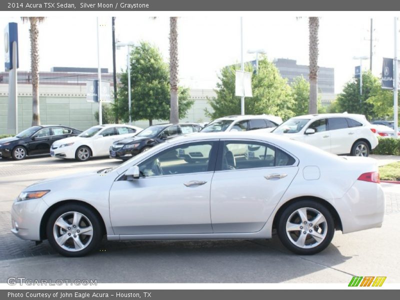 Silver Moon / Graystone 2014 Acura TSX Sedan