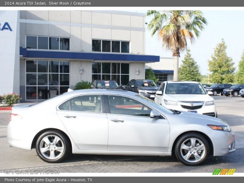 Silver Moon / Graystone 2014 Acura TSX Sedan