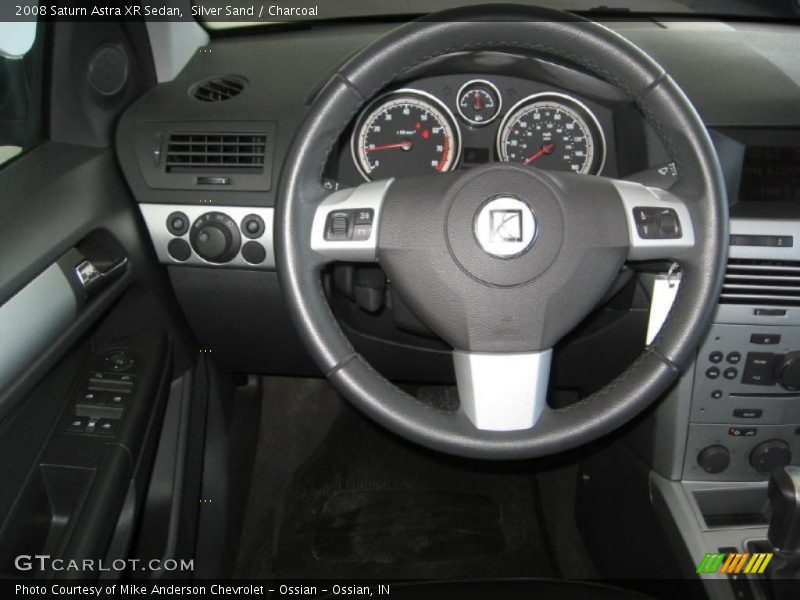 Silver Sand / Charcoal 2008 Saturn Astra XR Sedan