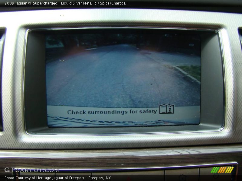 Liquid Silver Metallic / Spice/Charcoal 2009 Jaguar XF Supercharged