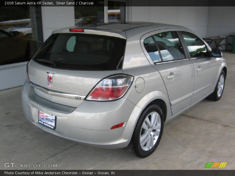 Silver Sand / Charcoal 2008 Saturn Astra XR Sedan