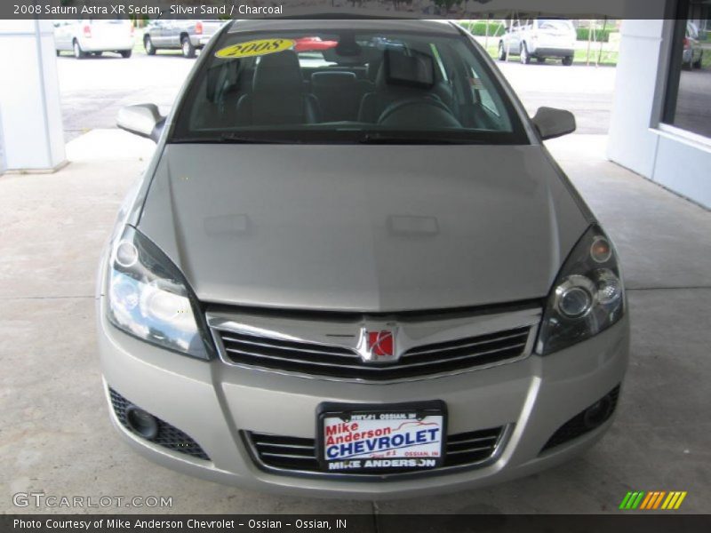 Silver Sand / Charcoal 2008 Saturn Astra XR Sedan