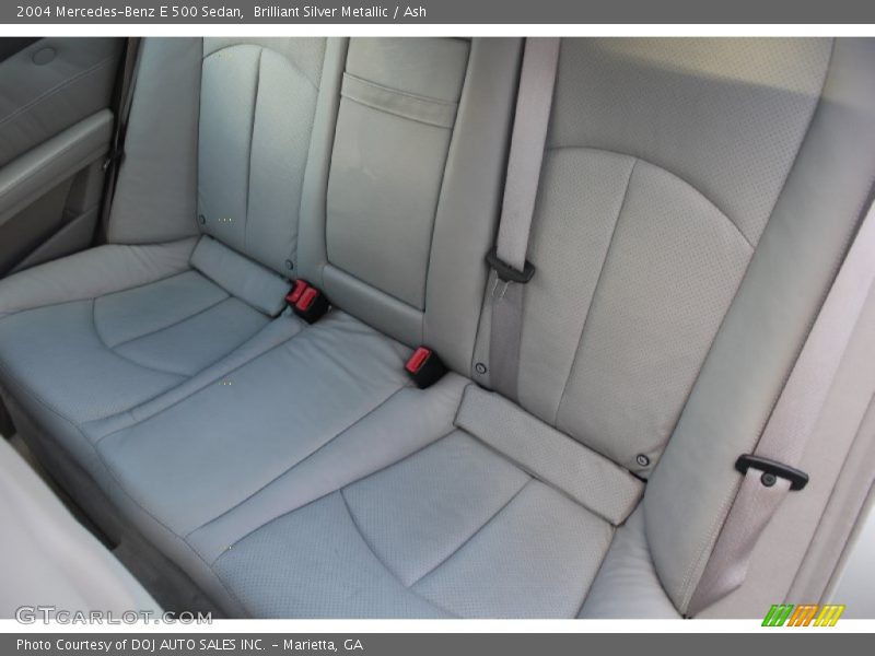 Brilliant Silver Metallic / Ash 2004 Mercedes-Benz E 500 Sedan
