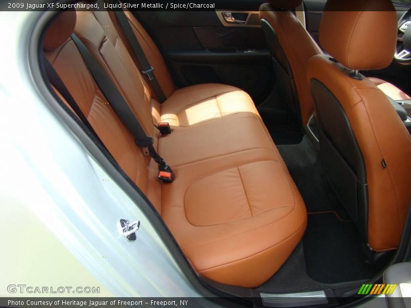 Liquid Silver Metallic / Spice/Charcoal 2009 Jaguar XF Supercharged