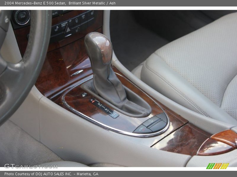 Brilliant Silver Metallic / Ash 2004 Mercedes-Benz E 500 Sedan