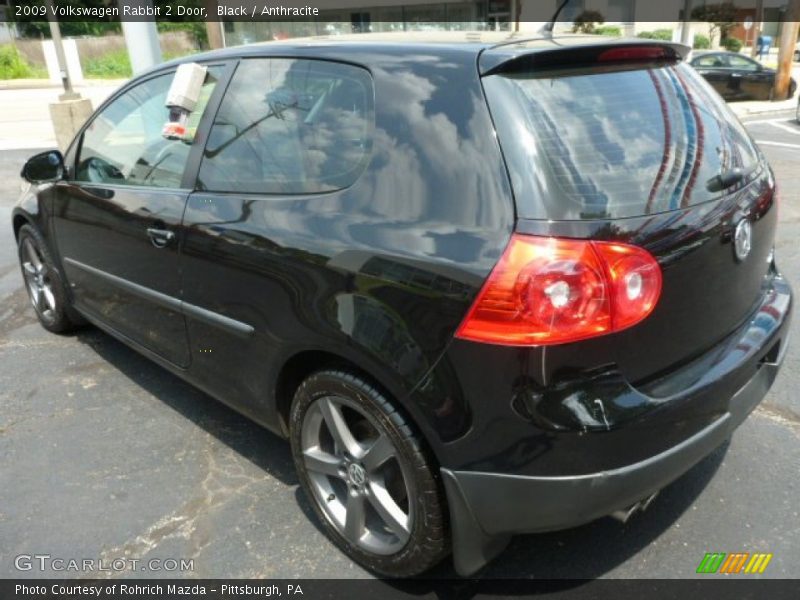 Black / Anthracite 2009 Volkswagen Rabbit 2 Door