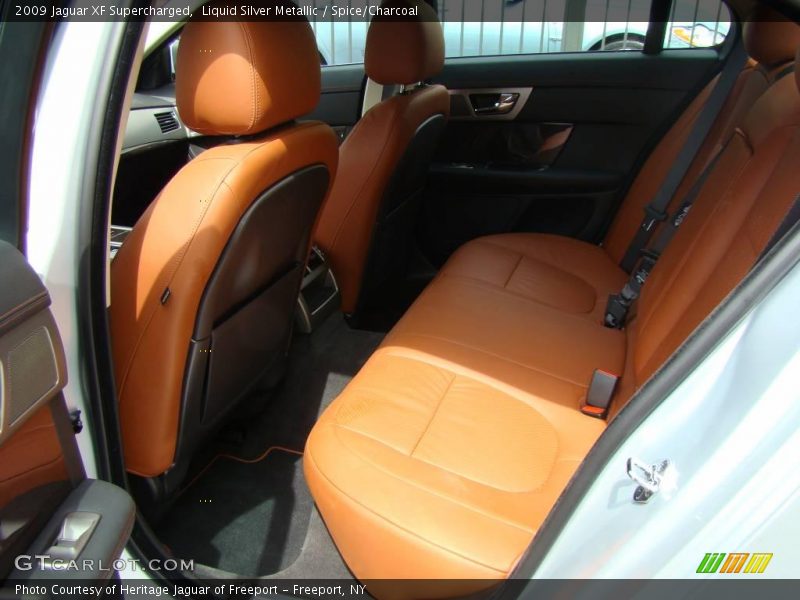 Liquid Silver Metallic / Spice/Charcoal 2009 Jaguar XF Supercharged