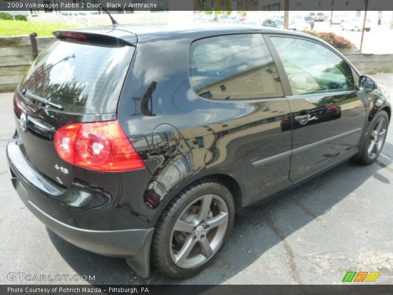 Black / Anthracite 2009 Volkswagen Rabbit 2 Door
