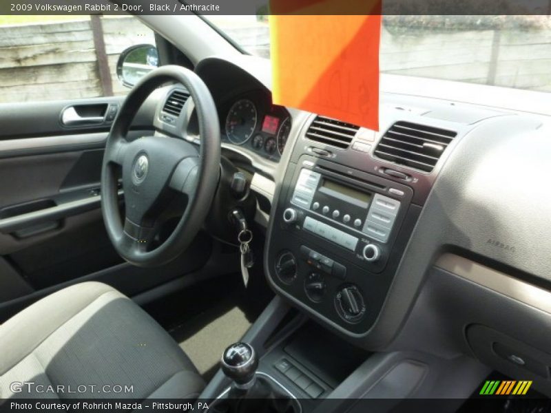 Black / Anthracite 2009 Volkswagen Rabbit 2 Door