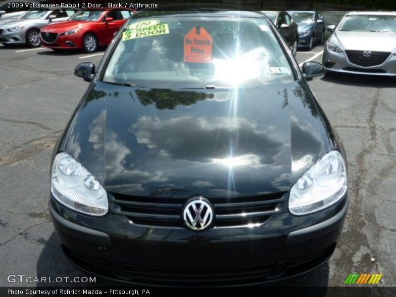 Black / Anthracite 2009 Volkswagen Rabbit 2 Door