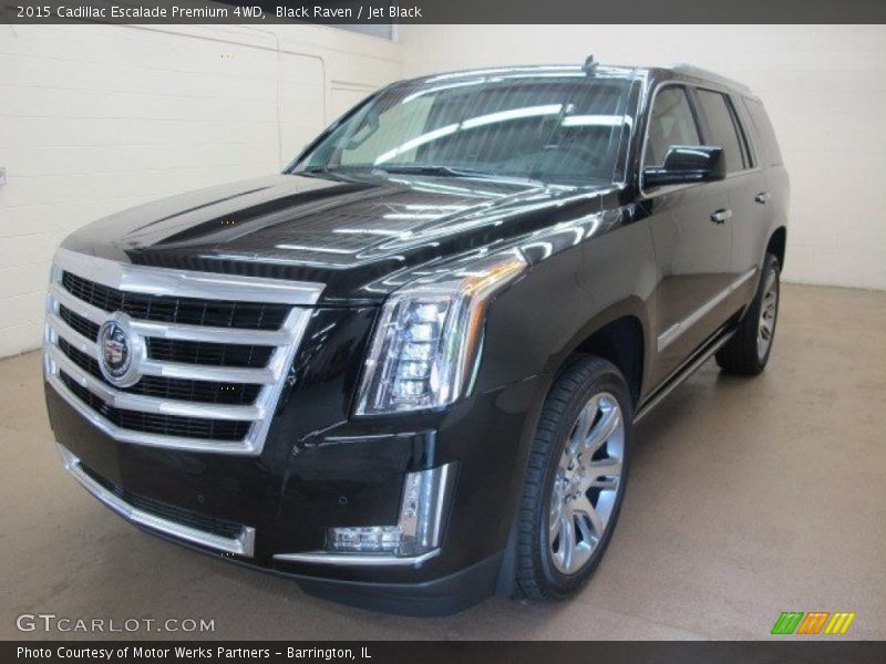 Black Raven / Jet Black 2015 Cadillac Escalade Premium 4WD