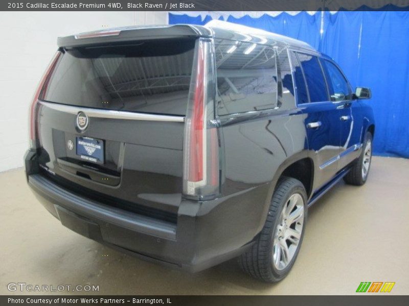 Black Raven / Jet Black 2015 Cadillac Escalade Premium 4WD