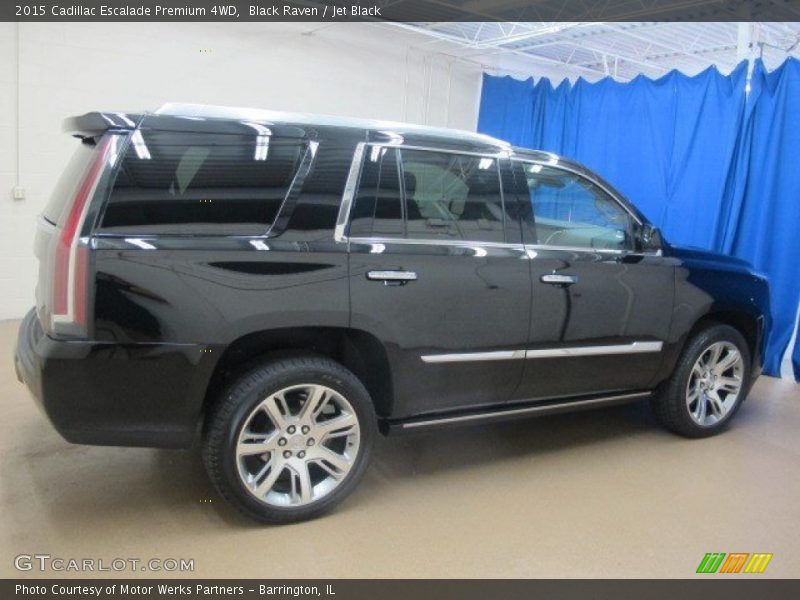 Black Raven / Jet Black 2015 Cadillac Escalade Premium 4WD