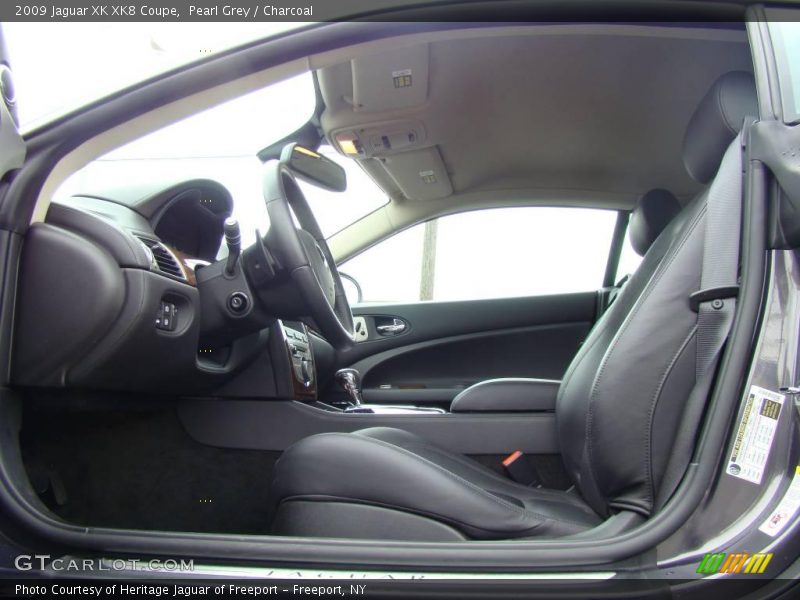 Pearl Grey / Charcoal 2009 Jaguar XK XK8 Coupe