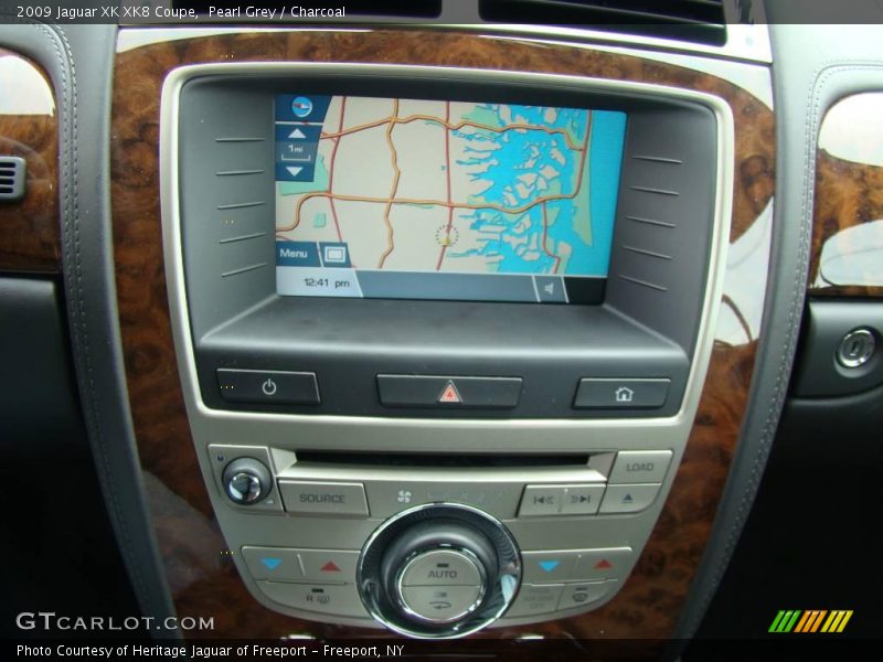 Pearl Grey / Charcoal 2009 Jaguar XK XK8 Coupe