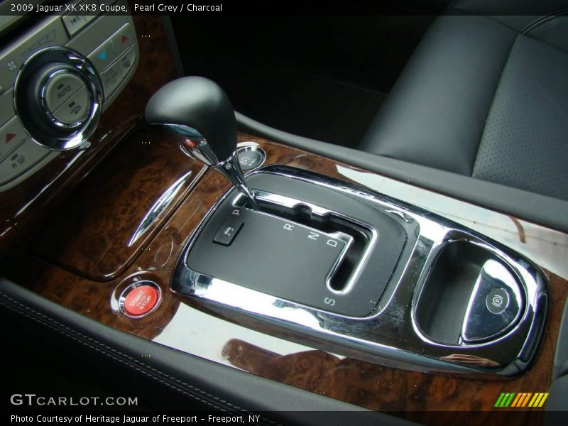 Pearl Grey / Charcoal 2009 Jaguar XK XK8 Coupe