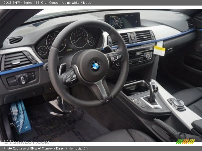  2015 4 Series 435i Gran Coupe Black Interior