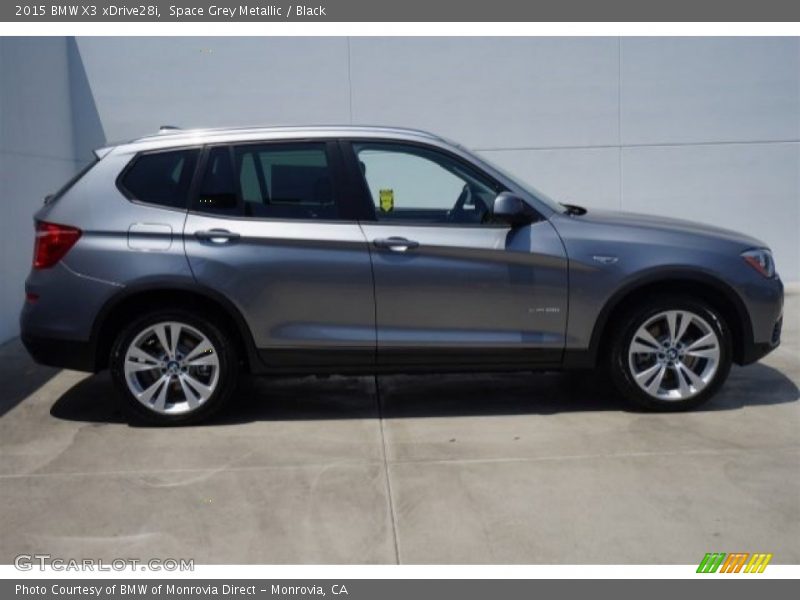 Space Grey Metallic / Black 2015 BMW X3 xDrive28i