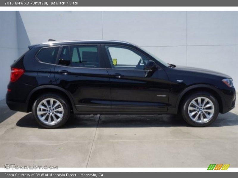 Jet Black / Black 2015 BMW X3 xDrive28i