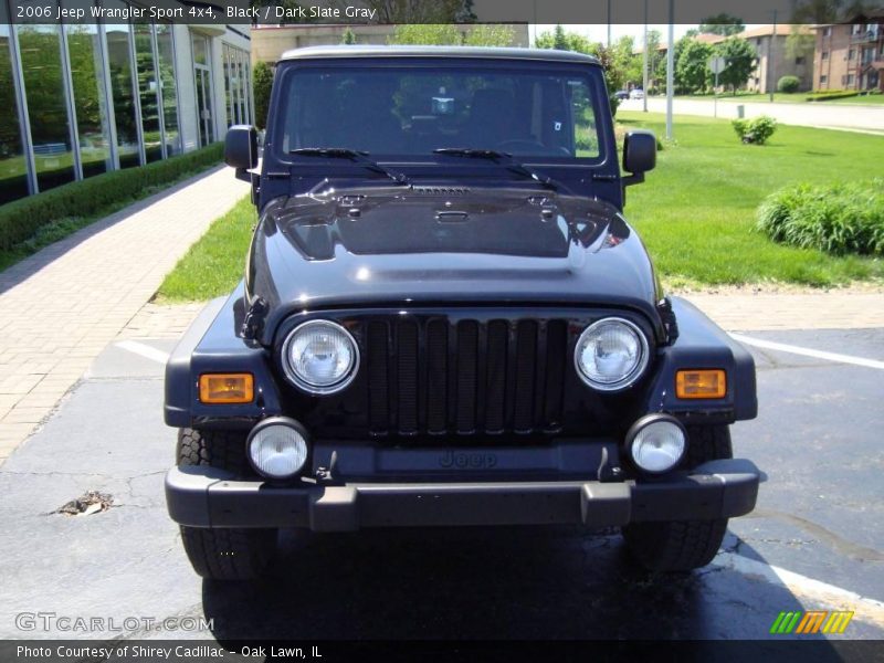 Black / Dark Slate Gray 2006 Jeep Wrangler Sport 4x4