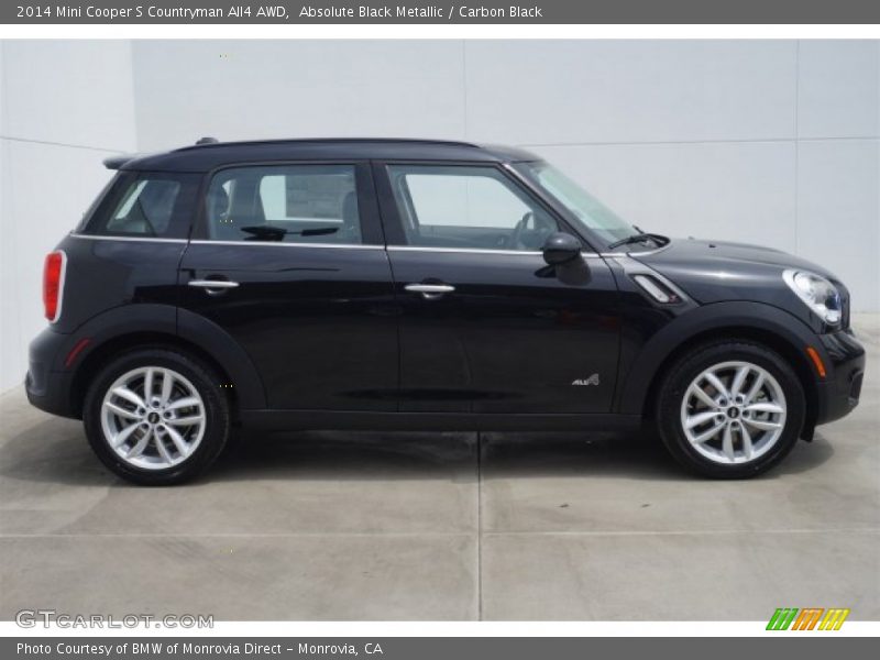 Absolute Black Metallic / Carbon Black 2014 Mini Cooper S Countryman All4 AWD