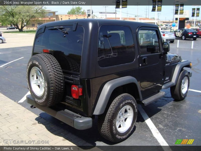 Black / Dark Slate Gray 2006 Jeep Wrangler Sport 4x4