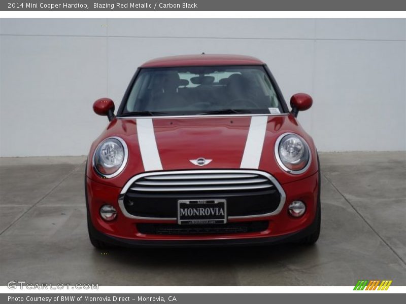 Blazing Red Metallic / Carbon Black 2014 Mini Cooper Hardtop