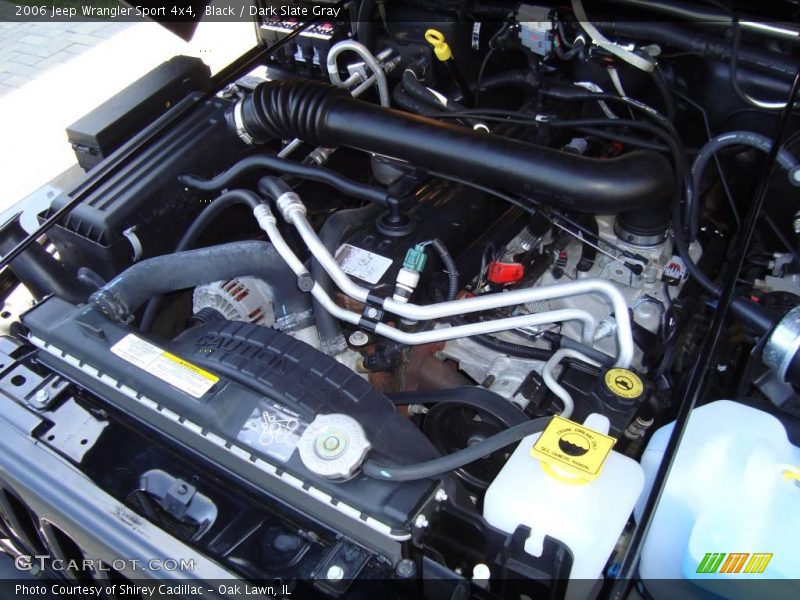 Black / Dark Slate Gray 2006 Jeep Wrangler Sport 4x4