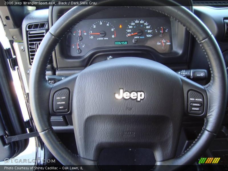 Black / Dark Slate Gray 2006 Jeep Wrangler Sport 4x4