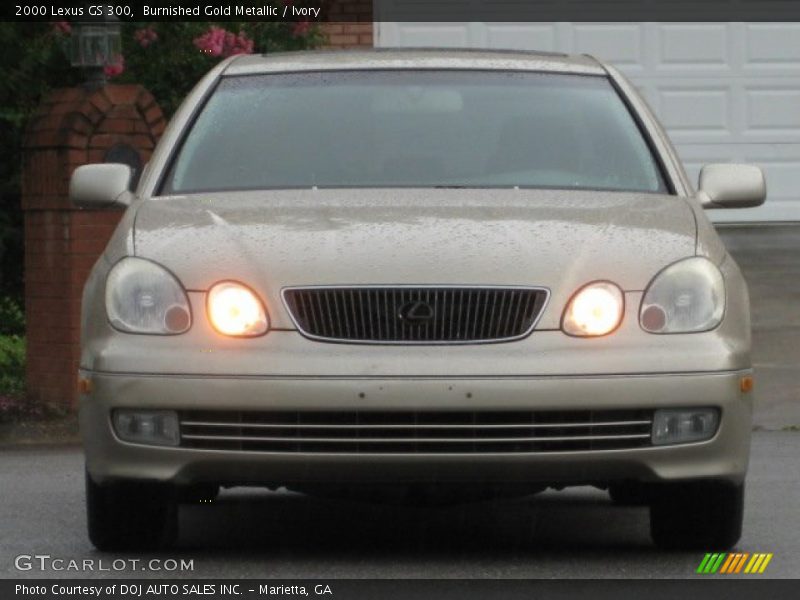 Burnished Gold Metallic / Ivory 2000 Lexus GS 300