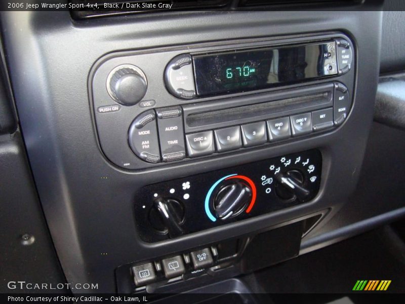 Black / Dark Slate Gray 2006 Jeep Wrangler Sport 4x4