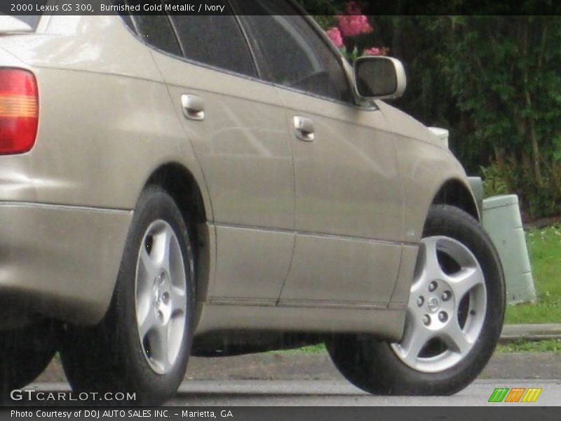 Burnished Gold Metallic / Ivory 2000 Lexus GS 300
