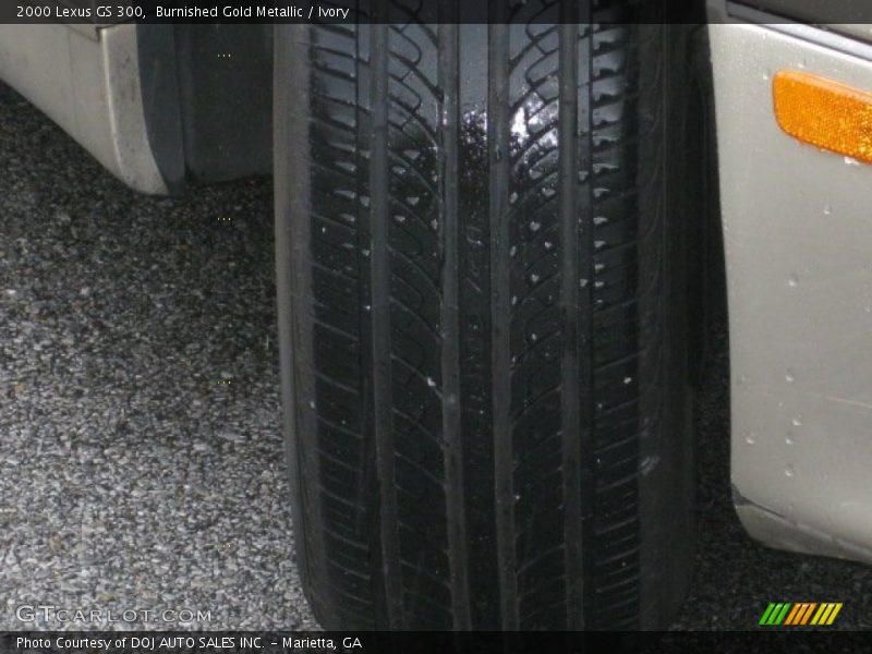 Burnished Gold Metallic / Ivory 2000 Lexus GS 300
