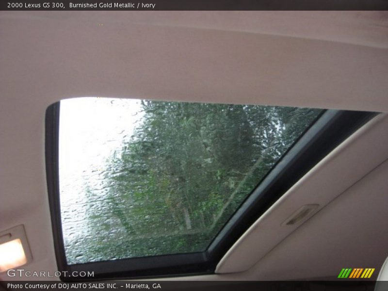 Burnished Gold Metallic / Ivory 2000 Lexus GS 300