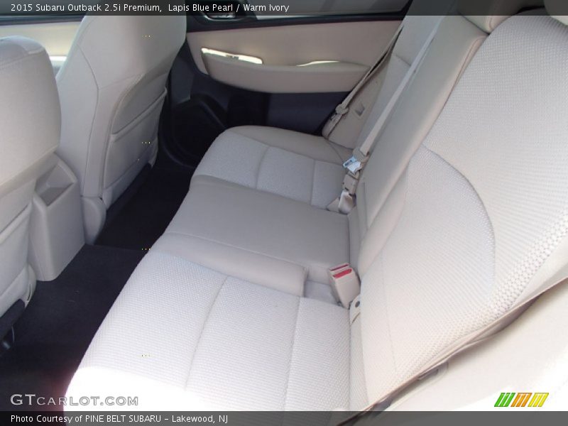 Lapis Blue Pearl / Warm Ivory 2015 Subaru Outback 2.5i Premium
