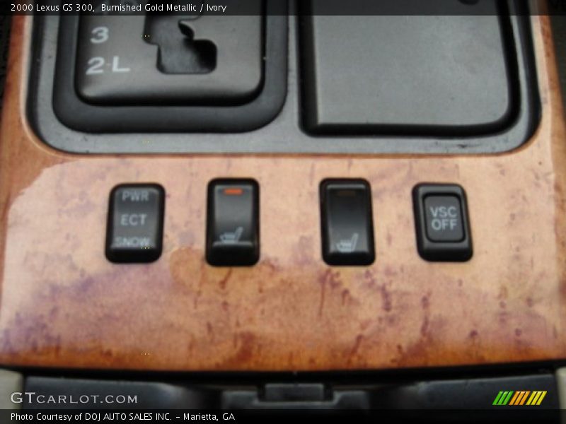 Burnished Gold Metallic / Ivory 2000 Lexus GS 300