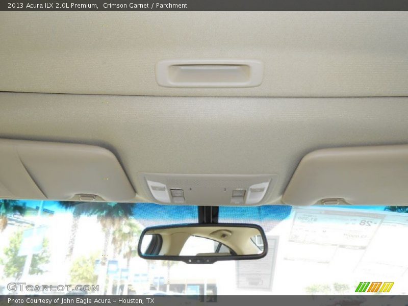 Crimson Garnet / Parchment 2013 Acura ILX 2.0L Premium
