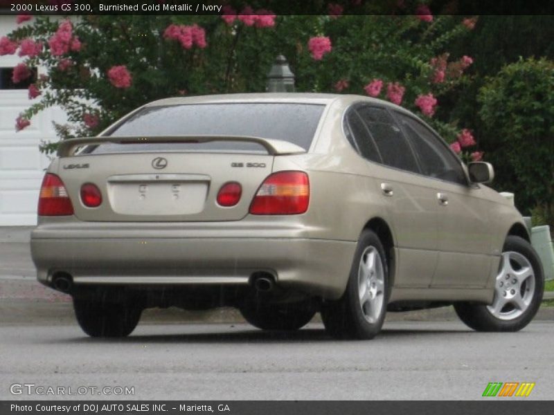Burnished Gold Metallic / Ivory 2000 Lexus GS 300
