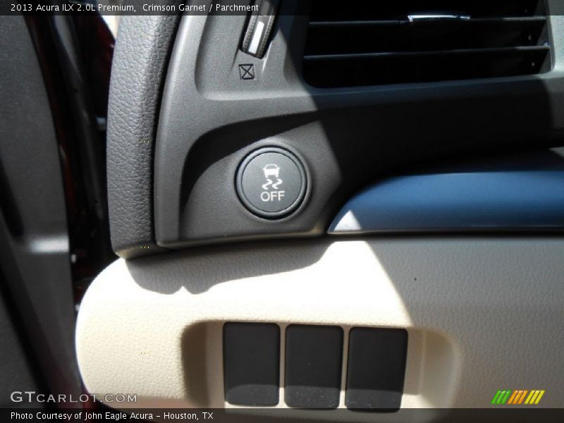 Crimson Garnet / Parchment 2013 Acura ILX 2.0L Premium