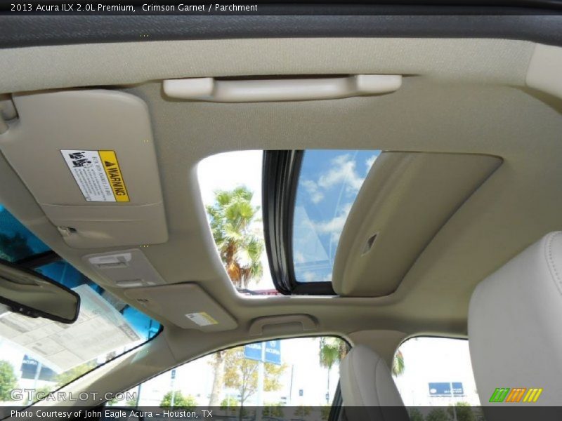 Crimson Garnet / Parchment 2013 Acura ILX 2.0L Premium