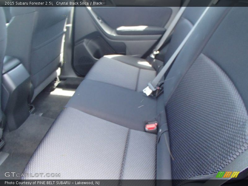Crystal Black Silica / Black 2015 Subaru Forester 2.5i