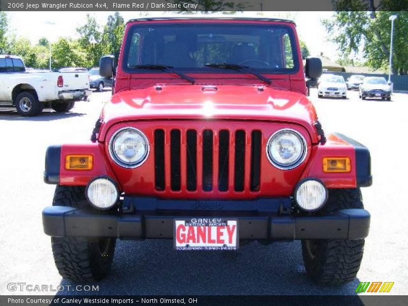 Flame Red / Dark Slate Gray 2006 Jeep Wrangler Rubicon 4x4