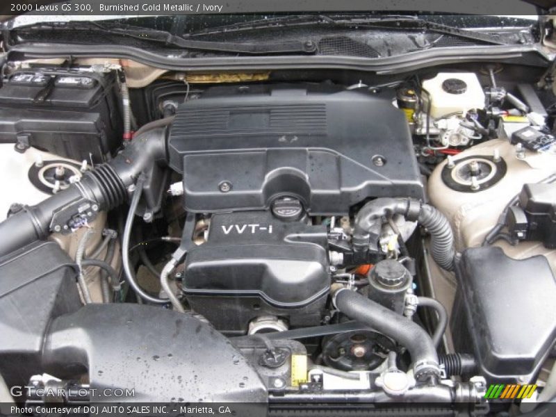 Burnished Gold Metallic / Ivory 2000 Lexus GS 300