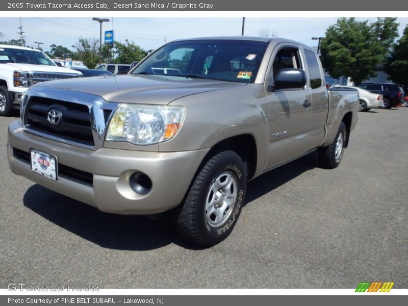Desert Sand Mica / Graphite Gray 2005 Toyota Tacoma Access Cab